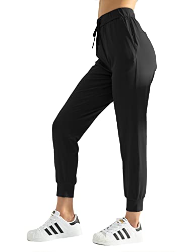 AJISAI Women's Joggers Pants Drawstring Running Sweatpants with Pockets Lounge Wear