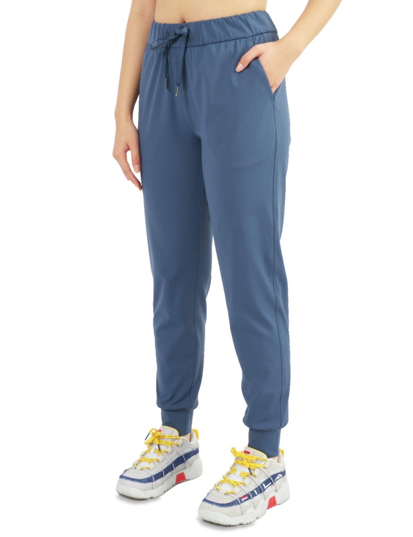 AJISAI Women's Joggers Pants Drawstring Running Sweatpants with Pockets Lounge Wear