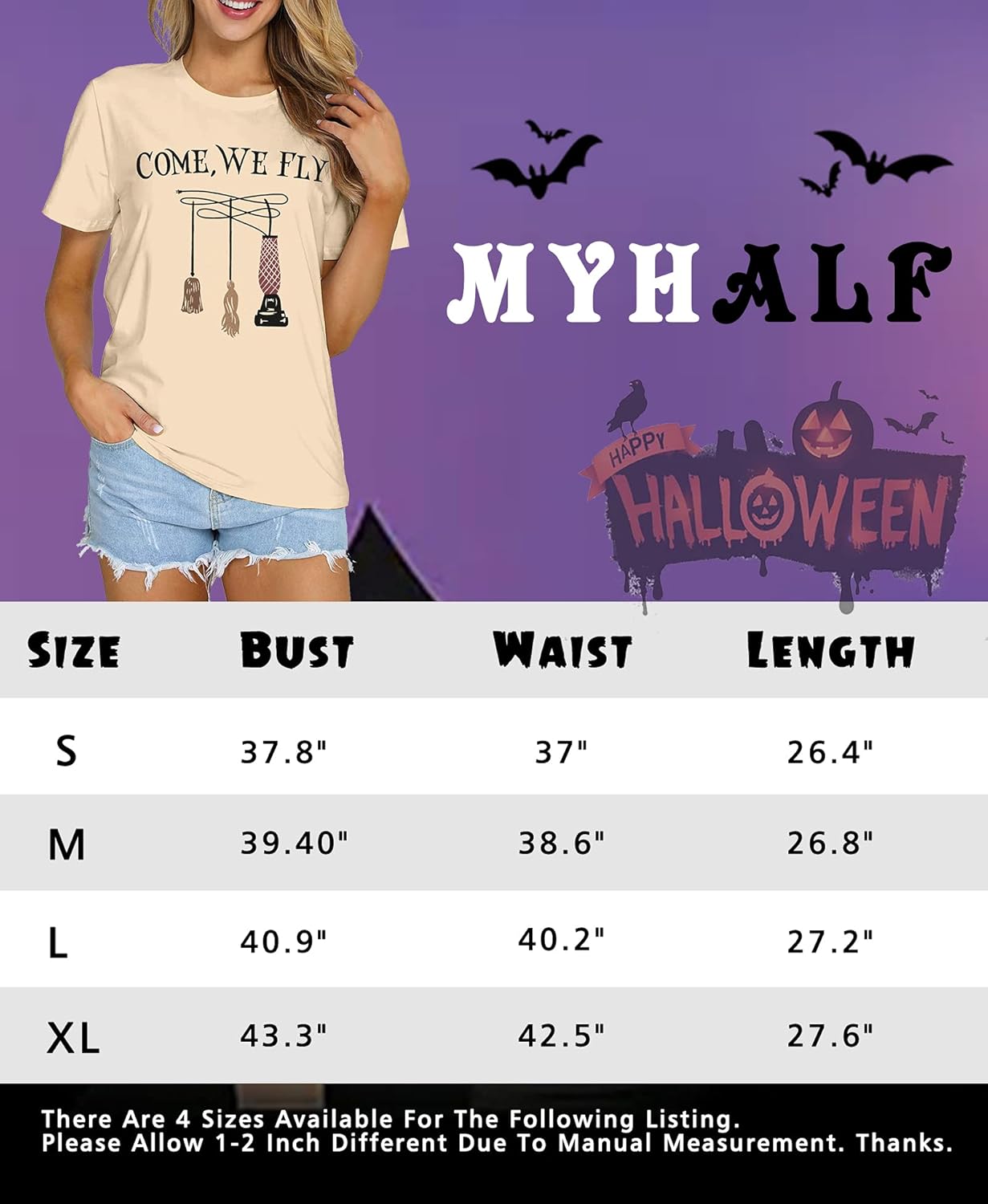 Teacher Halloween Shirt Spooky Tshirt: Teaching My Boos Tee - Womens Cute Ghost T Shirt Casual Short Sleeve Fall Tops