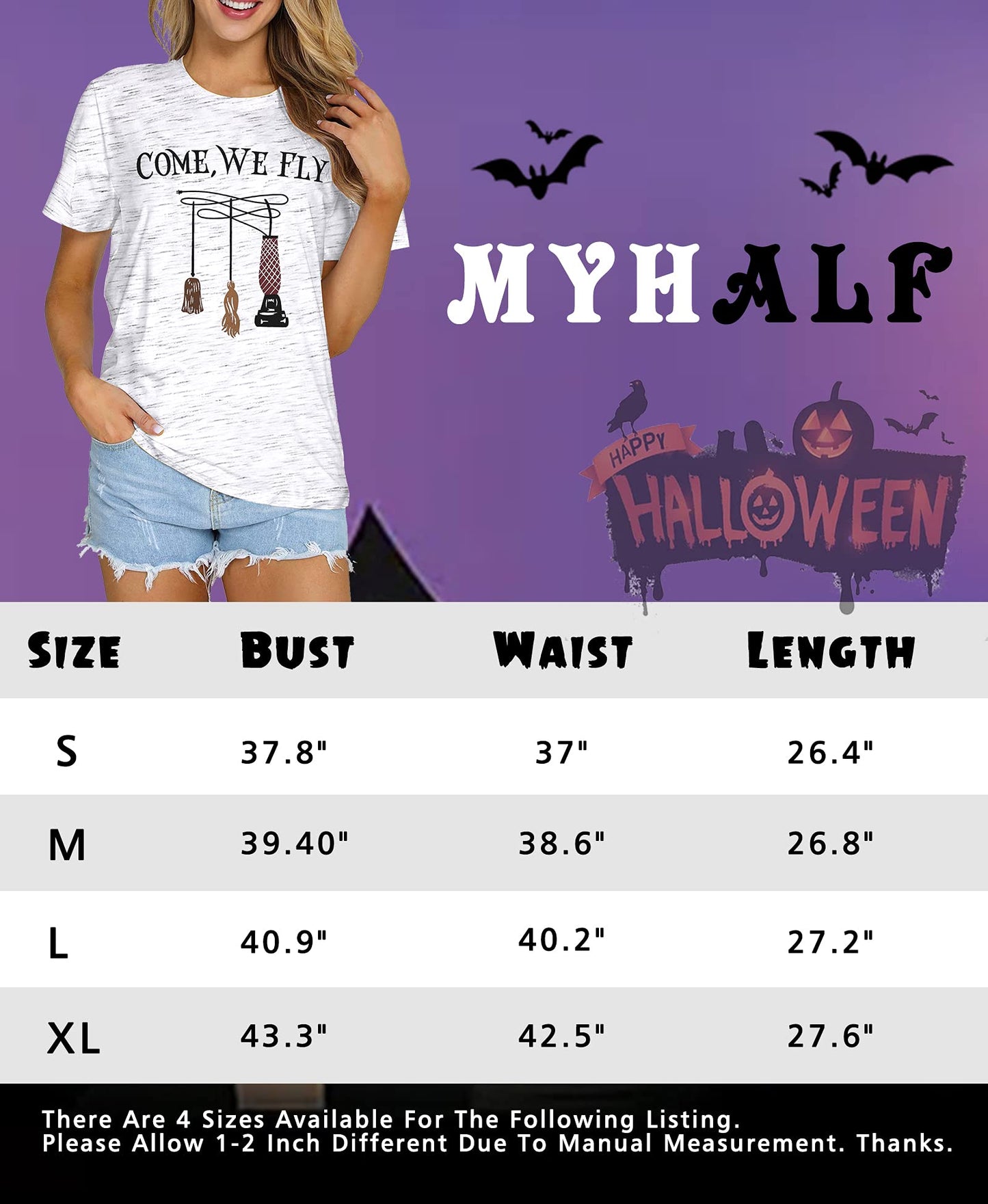 Teacher Halloween Shirt Spooky Tshirt: Teaching My Boos Tee - Womens Cute Ghost T Shirt Casual Short Sleeve Fall Tops