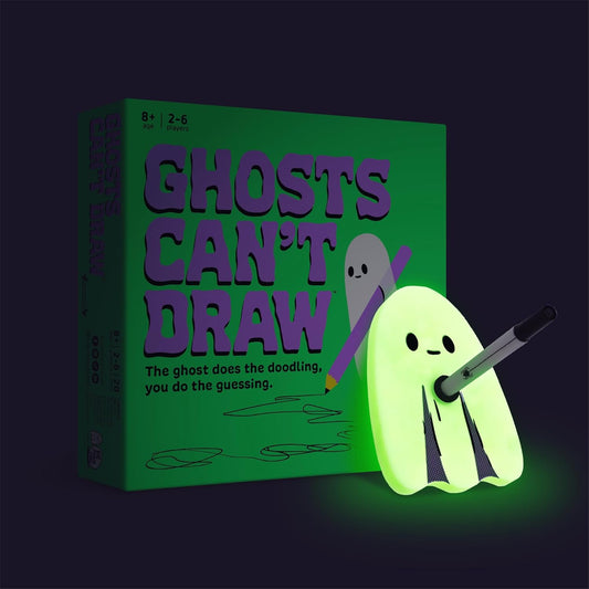 Ghosts Can't Draw: A Fun, Spooky Board Game for Kids and Adults, Perfect for Halloween, Birthday Parties and Family Game Nights